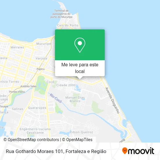 Rua Gothardo Moraes 101 mapa