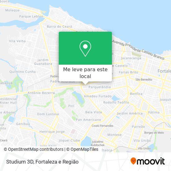 Studium 3D mapa