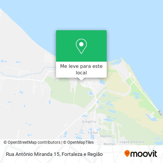 Rua Antônio Miranda 15 mapa