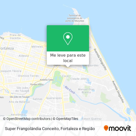 Super Frangolândia Conceito mapa