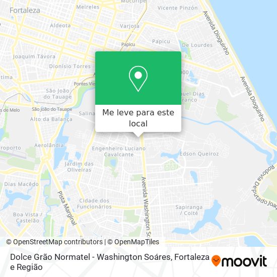 Dolce Grão Normatel - Washington Soáres mapa
