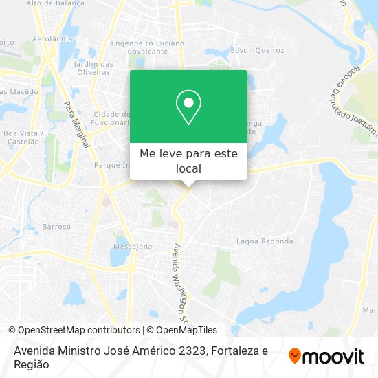 Avenida Ministro José Américo 2323 mapa