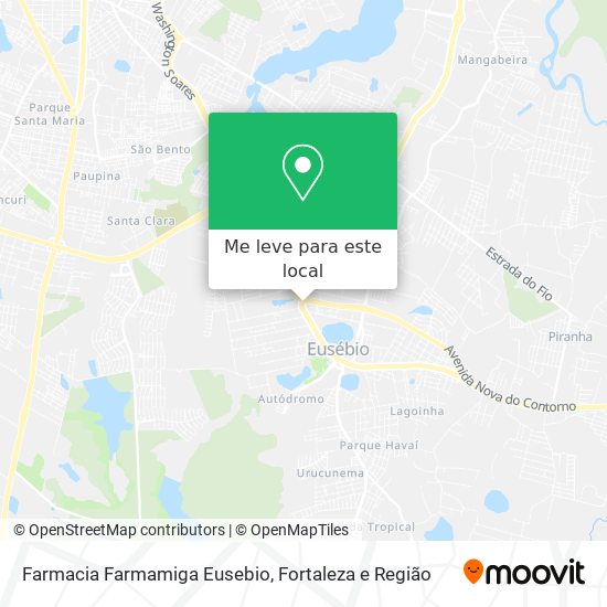 Farmacia Farmamiga Eusebio mapa