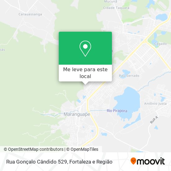 Rua Gonçalo Cândido 529 mapa