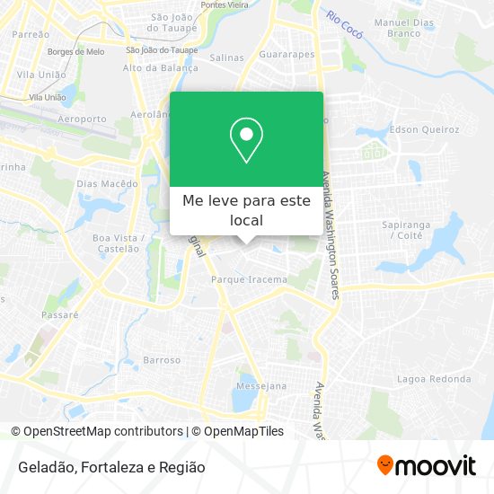 Geladão mapa