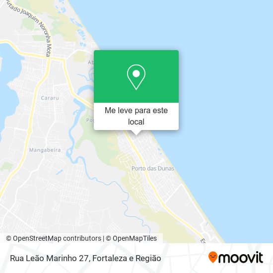 Rua Leão Marinho 27 mapa
