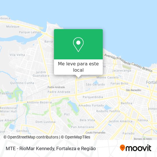 MTE - RioMar Kennedy mapa
