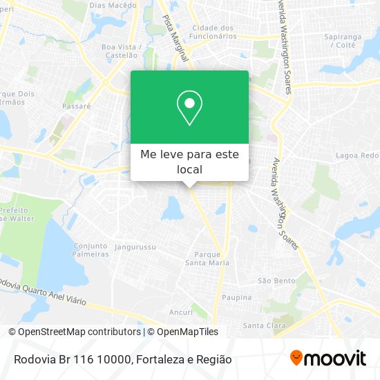 Rodovia Br 116 10000 mapa