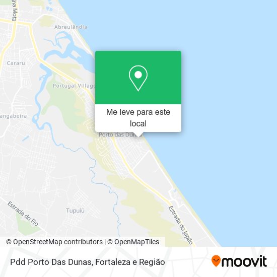 Pdd Porto Das Dunas mapa