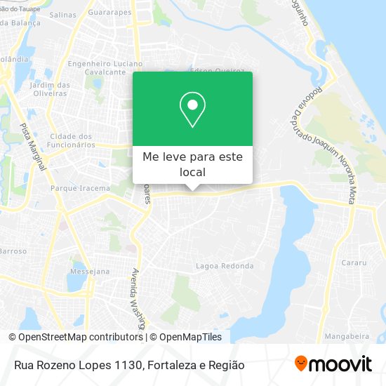 Rua Rozeno Lopes 1130 mapa