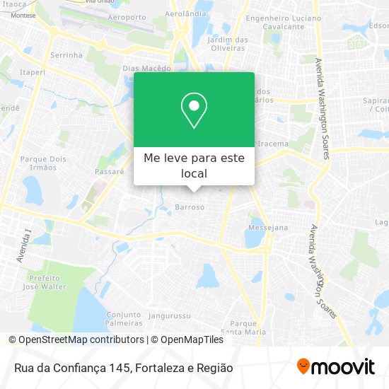 Rua da Confiança 145 mapa