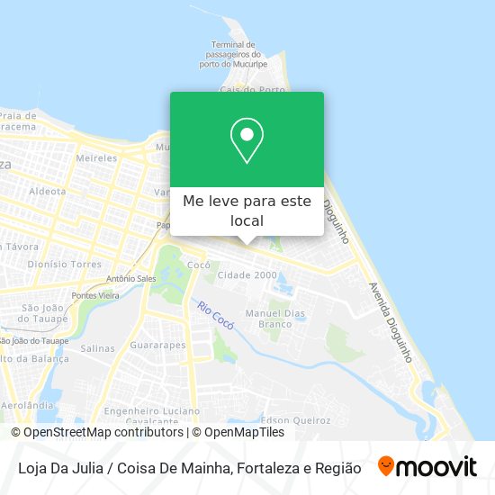 Loja Da Julia / Coisa De Mainha mapa