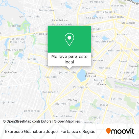 Expresso Guanabara Joquei mapa