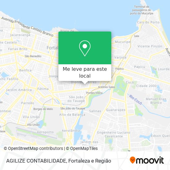 AGILIZE CONTABILIDADE mapa