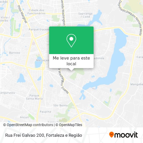 Rua Frei Galvao 200 mapa