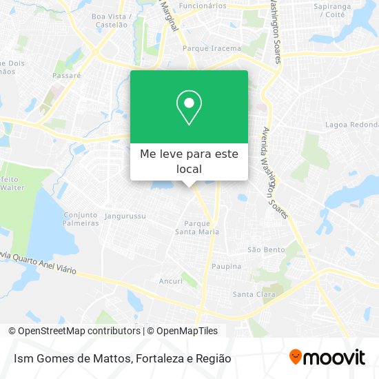 Ism Gomes de Mattos mapa