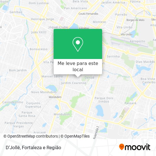 D‘Jollê mapa