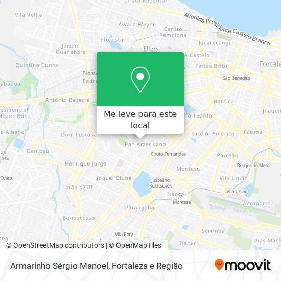 Armarinho Sérgio Manoel mapa