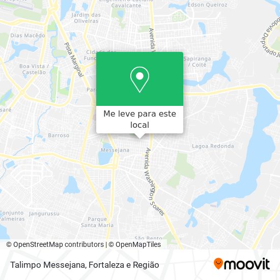 Talimpo Messejana mapa
