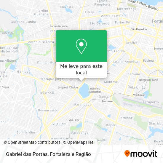 Gabriel das Portas mapa