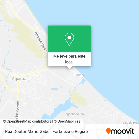 Rua Doutor Mario Gabel mapa