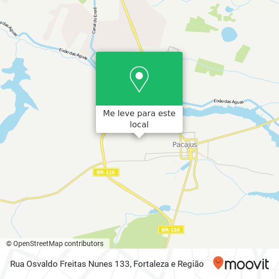 Rua Osvaldo Freitas Nunes 133 mapa