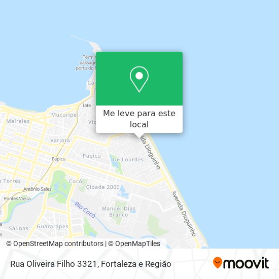 Rua Oliveira Filho 3321 mapa