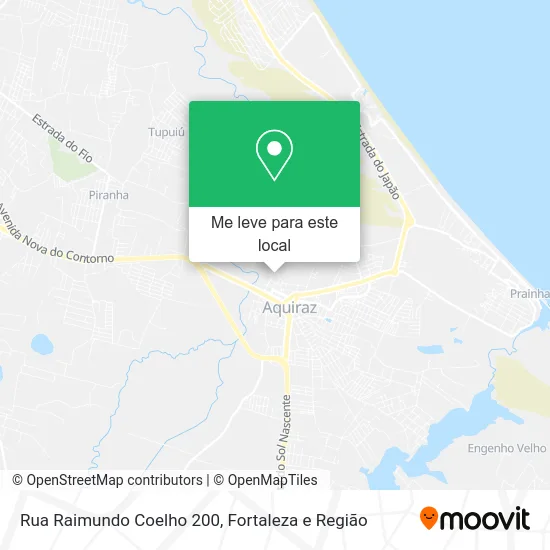 Rua Raimundo Coelho 200 mapa