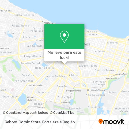 Reboot Comic Store mapa