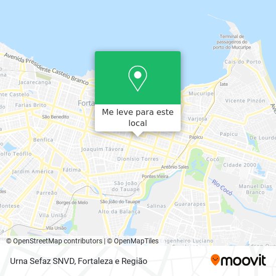 Urna Sefaz SNVD mapa