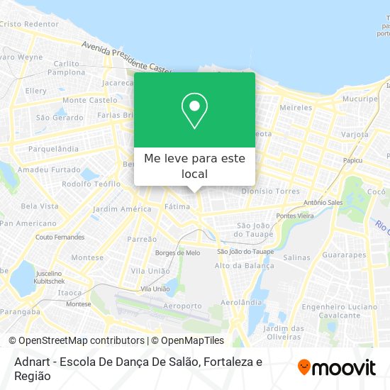 Adnart - Escola De Dança De Salão mapa