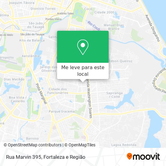 Rua Marvin 395 mapa