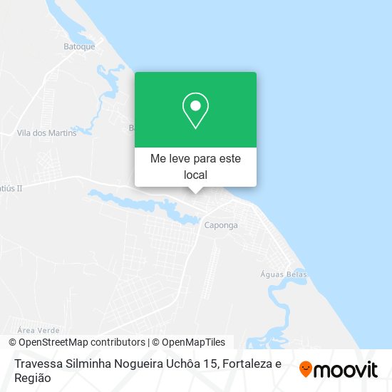 Travessa Silminha Nogueira Uchôa 15 mapa