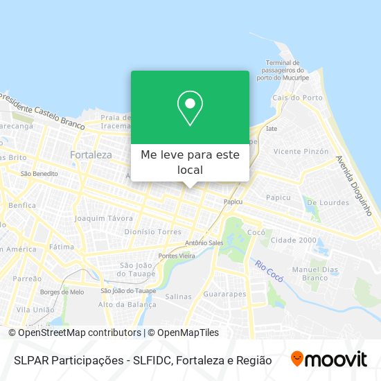 SLPAR Participações - SLFIDC mapa
