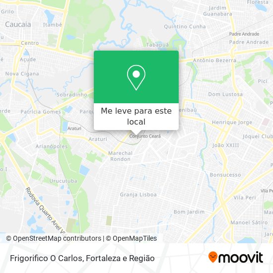 Frigorifico O Carlos mapa