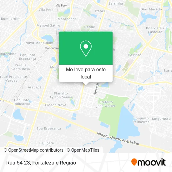Rua 54 23 mapa