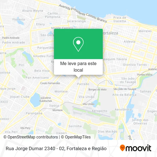 Rua Jorge Dumar 2340 - 02 mapa