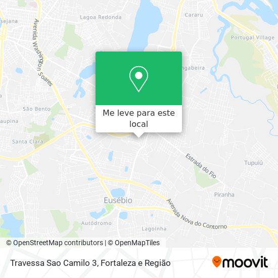 Travessa Sao Camilo 3 mapa