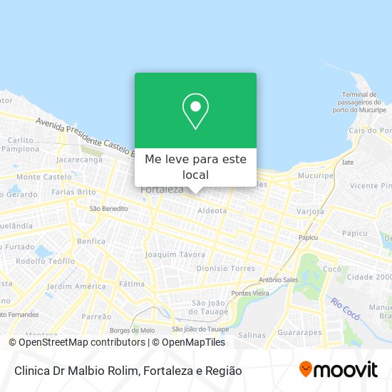Clinica Dr Malbio Rolim mapa
