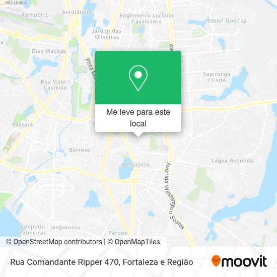 Rua Comandante Ripper 470 mapa