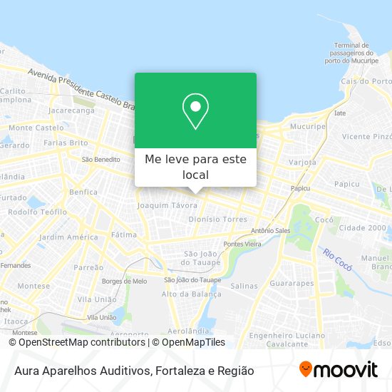 Aura Aparelhos Auditivos mapa