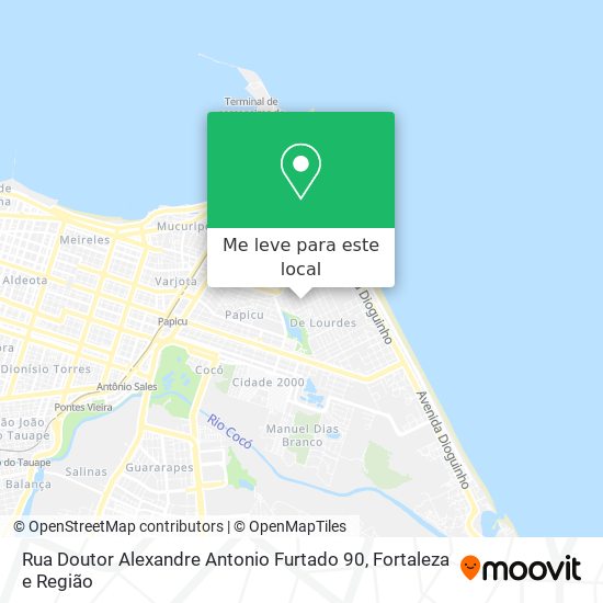 Rua Doutor Alexandre Antonio Furtado 90 mapa