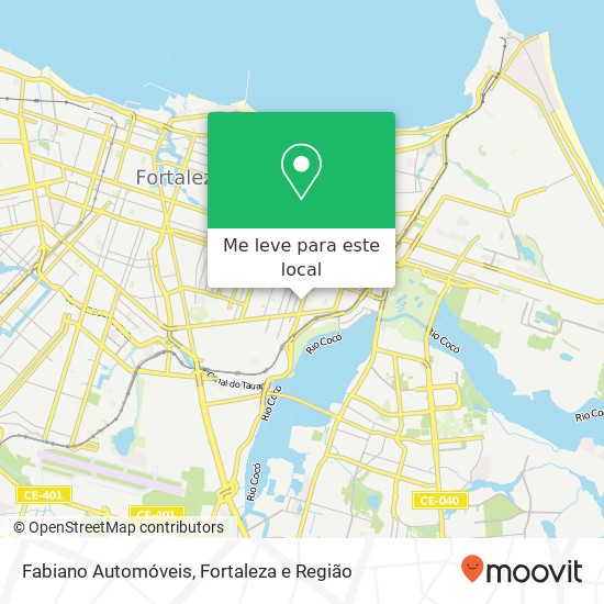 Fabiano Automóveis mapa