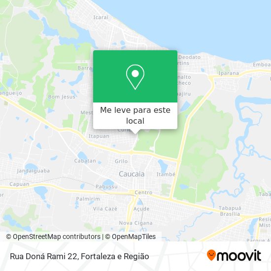 Rua Doná Rami 22 mapa