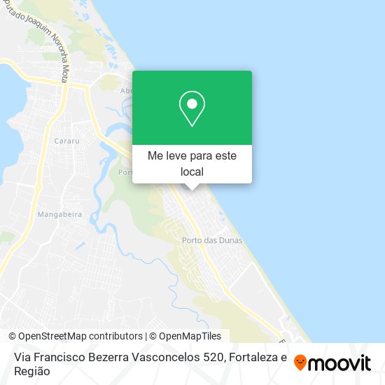 Via Francisco Bezerra Vasconcelos 520 mapa