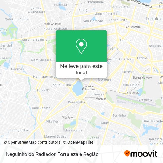 Neguinho do Radiador mapa