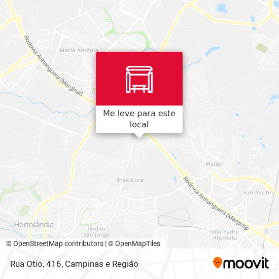 Rua Otio, 416 mapa