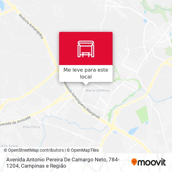 Avenida Antonio Pereira De Camargo Neto, 784-1204 mapa