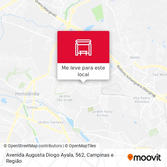 Avenida Augusta Diogo Ayala, 562 mapa