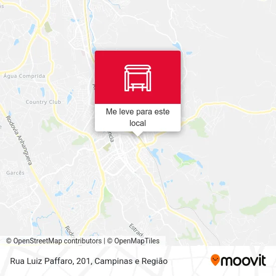 Rua Luiz Paffaro, 201 mapa